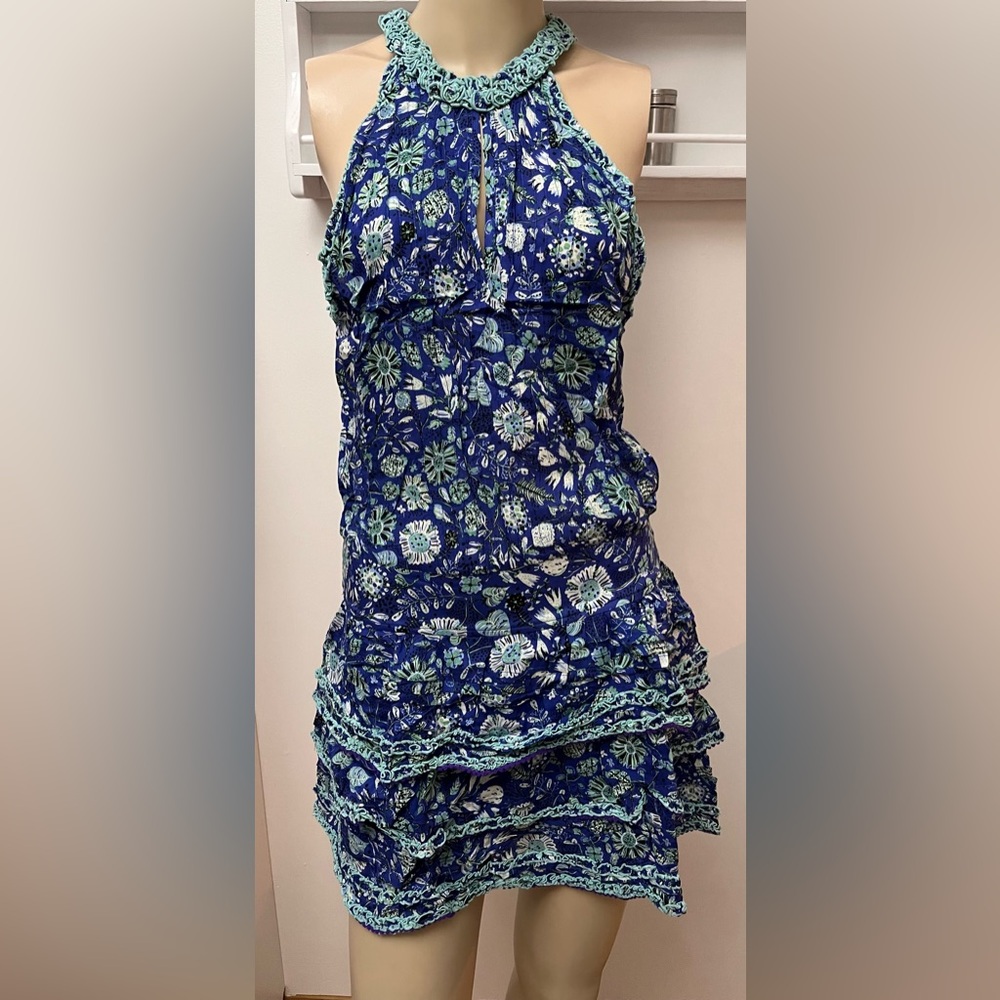 🌞Poupette St Barth Mini Dress Eva Purple Jolly - Picture 2 of 6